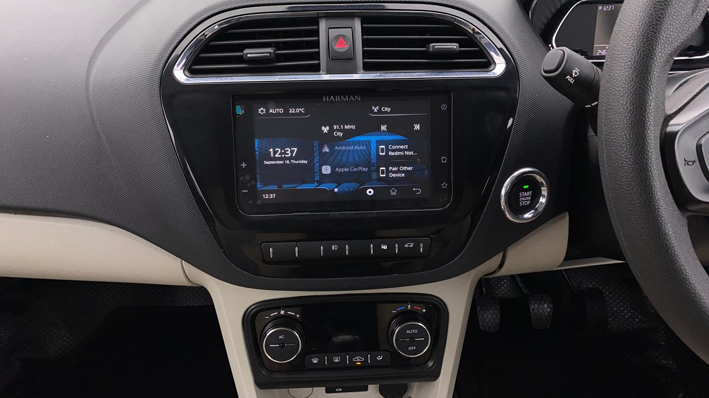 2022 Tata TIGOR XZ PLUS PETROL, Petrol, Manual, 24,626 km, Air Conditioner