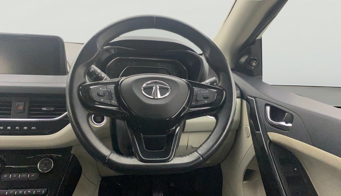 2022 Tata NEXON XZ PLUS PETROL SUNROOF, Petrol, Manual, 21,245 km, Steering Wheel Close Up