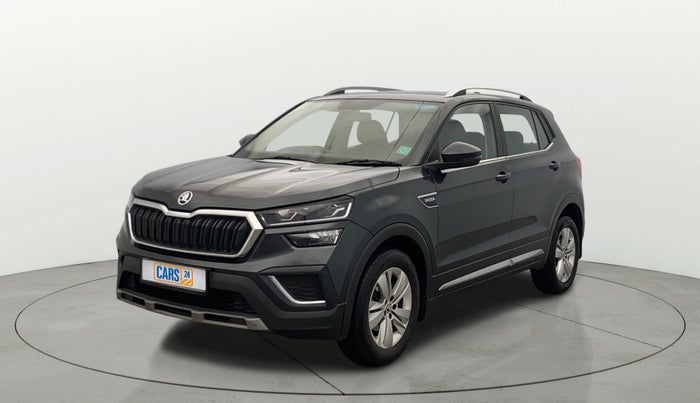 2022 Skoda KUSHAQ AMBITION 1.0L TSI AT, Petrol, Automatic, 29,310 km, Left Front Diagonal
