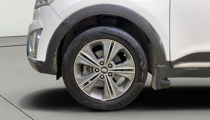 2016 Hyundai Creta SX PLUS AT 1.6 PETROL, Petrol, Automatic, 76,045 km, Left Front Wheel