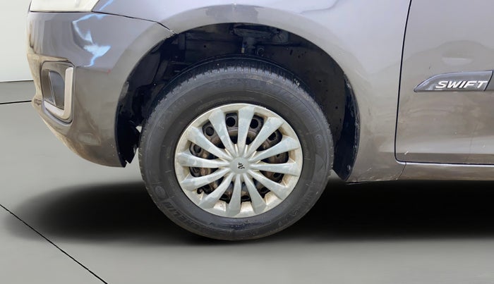 2015 Maruti Swift VXI, Petrol, Manual, 73,384 km, Left Front Wheel