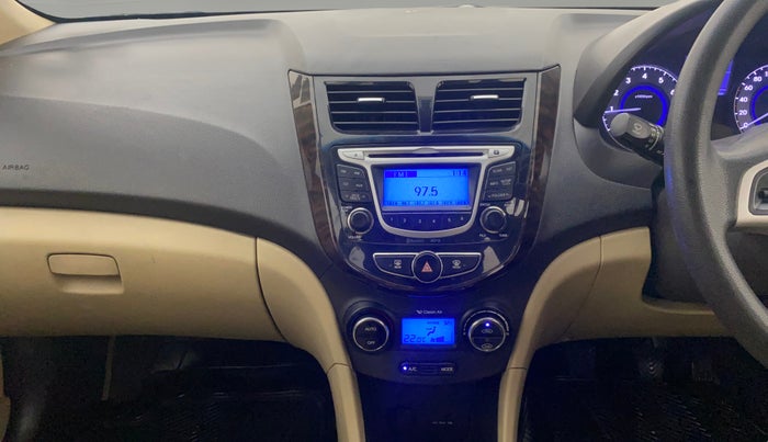 2013 Hyundai Verna FLUIDIC 1.6 VTVT SX, Petrol, Manual, 1,35,690 km, Air Conditioner