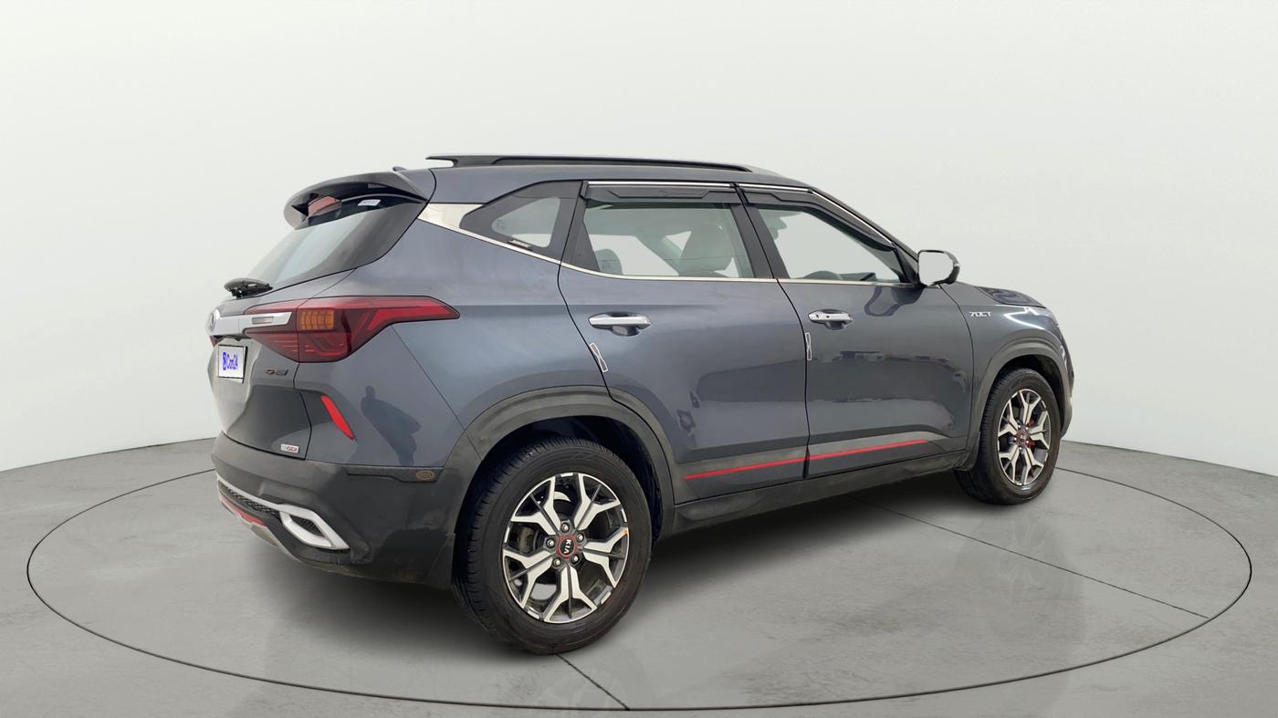 2019 KIA SELTOS GTX PLUS DCT 1.4 PETROL, Petrol, Automatic, 26,632 km, Right Back Diagonal