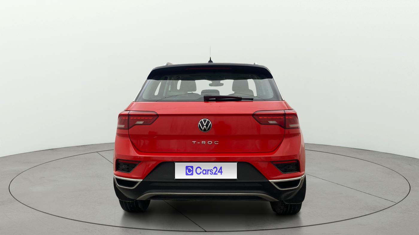 2021 Volkswagen T-ROC 1.5 TSI AT, Petrol, Automatic, 1,20,900 km, Back/Rear