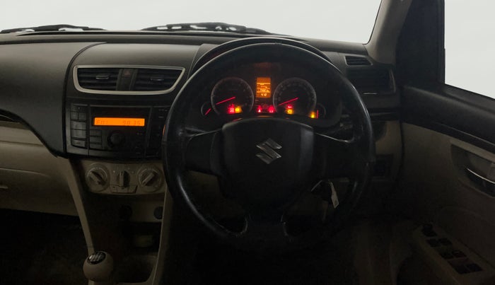 2014 Maruti Swift Dzire VXI, Petrol, Manual, 74,621 km, Steering Wheel Close Up