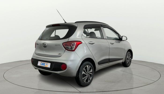 2017 Hyundai Grand i10 SPORTZ (O) 1.2 KAPPA VTVT, Petrol, Manual, 82,076 km, Right Back Diagonal