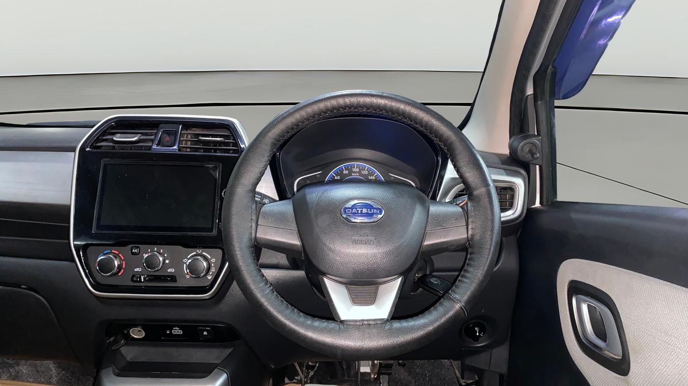 2021 Datsun Redi Go T(O) 1.0, Petrol, Manual, 25,907 km, Steering Wheel Close Up