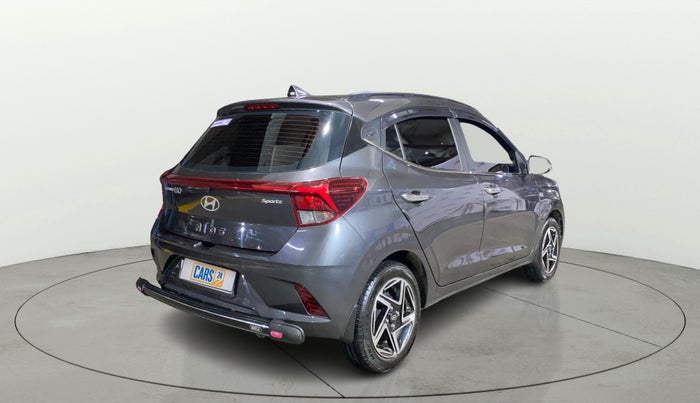 2025 Hyundai GRAND I10 NIOS Sportz (O) 1.2 Kappa AMT, Petrol, Automatic, 7,112 km, Right Back Diagonal