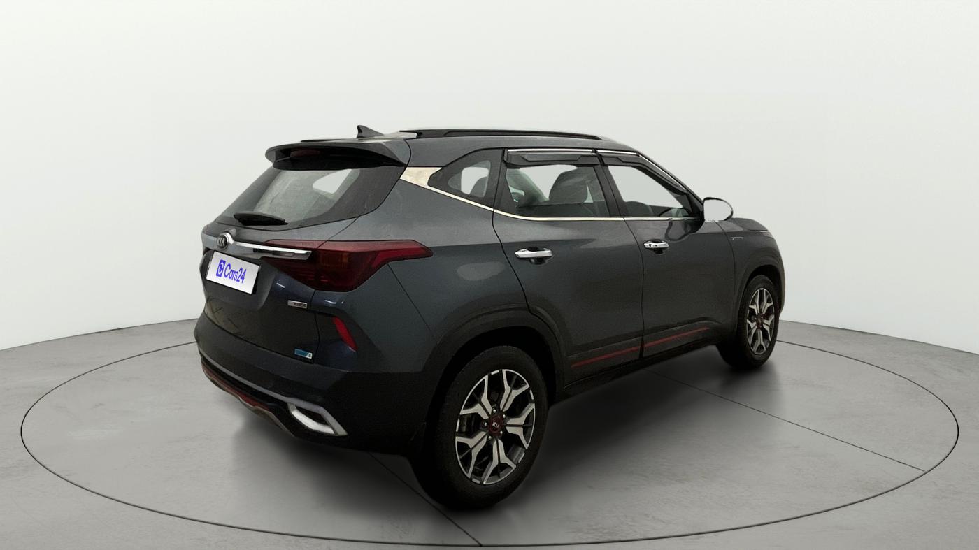 2019 KIA SELTOS GTX AT 1.4 PETROL, Petrol, Automatic, 75,146 km, Right Back Diagonal