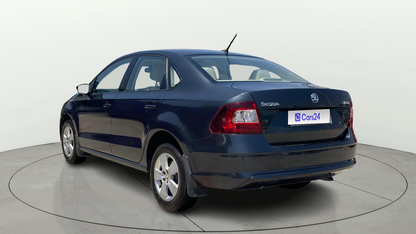 2020 Skoda Rapid 1.0 AMBITION TSI MT, Petrol, Manual, 1,27,734 km, Left Back Diagonal