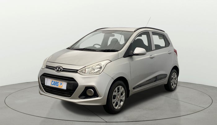 2016 Hyundai Grand i10 SPORTZ 1.2 KAPPA VTVT, Petrol, Manual, 63,008 km, Left Front Diagonal