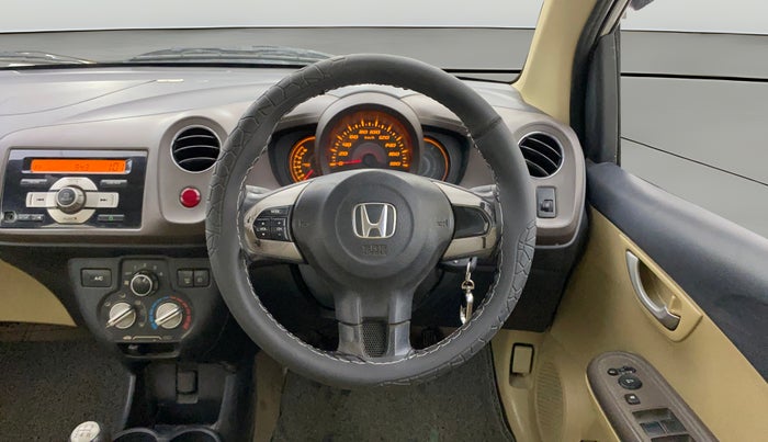 2013 Honda Amaze 1.2L I-VTEC VX, Petrol, Manual, 74,720 km, Steering Wheel Close Up