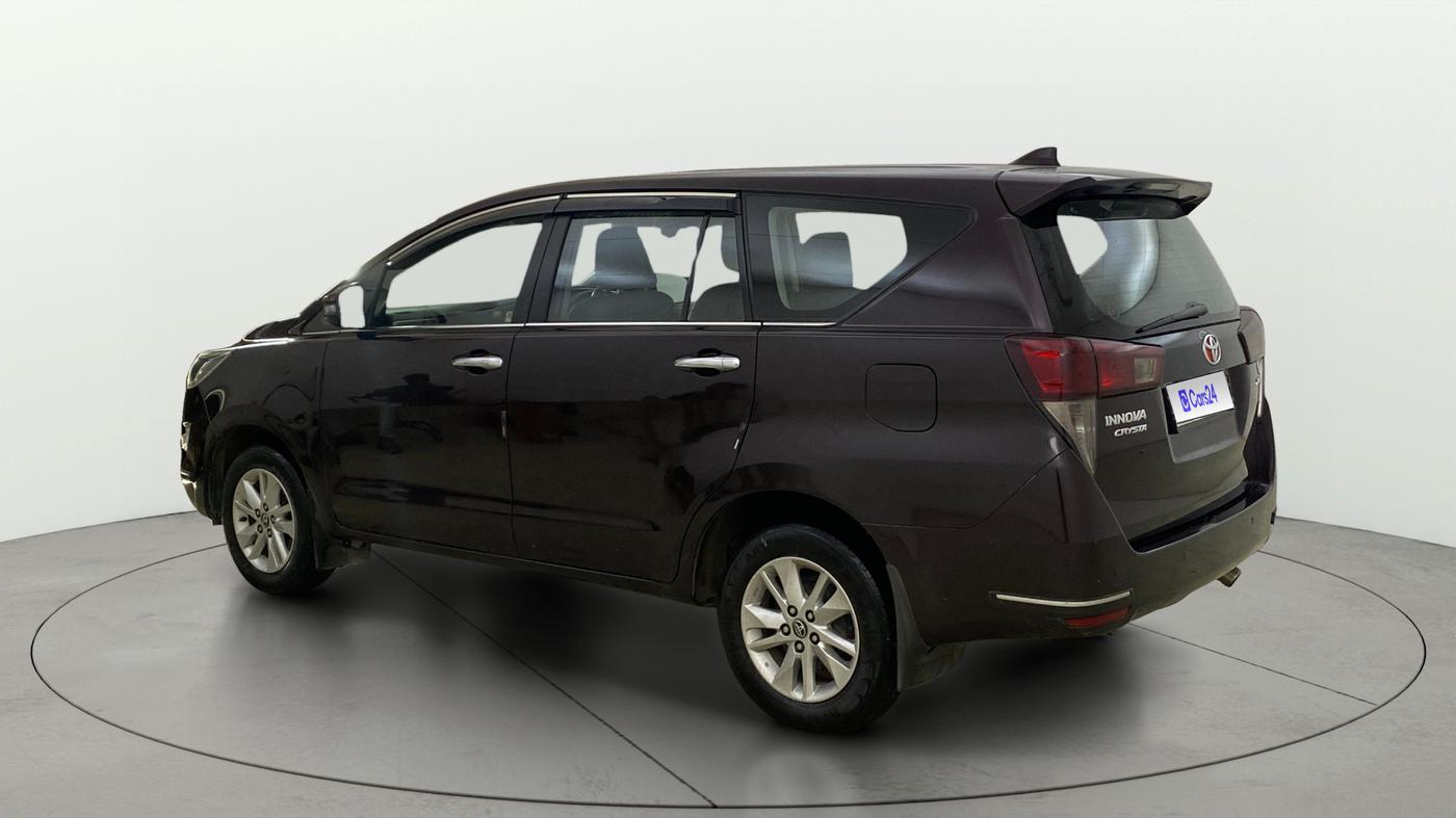 2018 Toyota Innova Crysta 2.4 VX 7 STR, Diesel, Manual, 37,949 km, Left Back Diagonal
