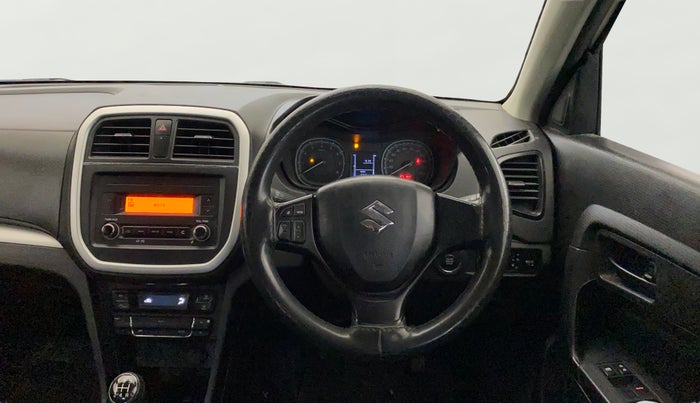 2022 Maruti Vitara Brezza VXI, Petrol, Manual, 32,627 km, Steering Wheel Close Up