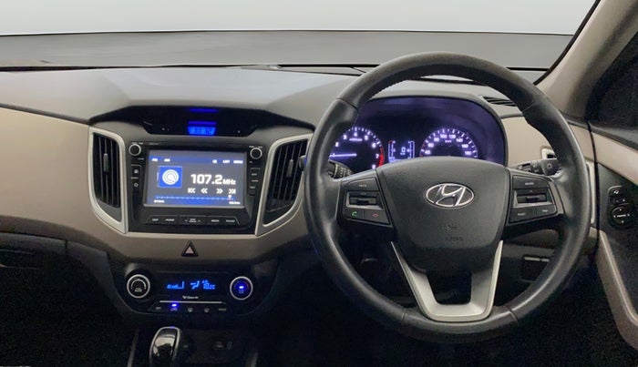 2017 Hyundai Creta SX PLUS AT 1.6 PETROL, Petrol, Automatic, 90,417 km, Steering Wheel Close Up