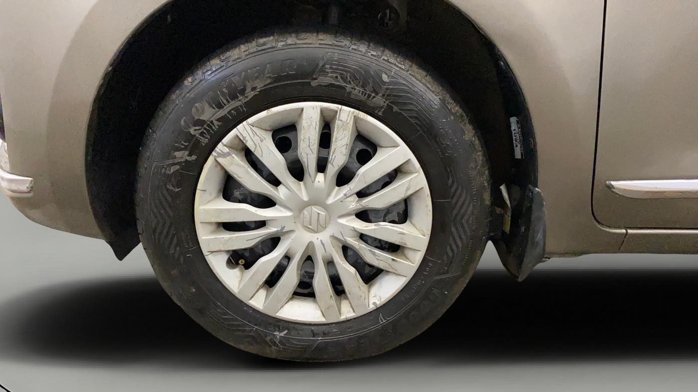 2017 Maruti Dzire VXI, Petrol, Manual, 51,253 km, Left Front Wheel