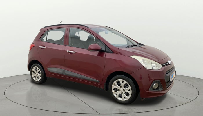 2014 Hyundai Grand i10 SPORTZ 1.2 KAPPA VTVT, Petrol, Manual, 65,360 km, Right Front Diagonal