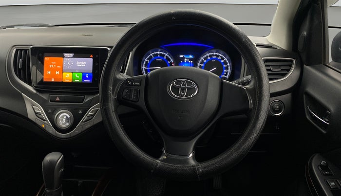 2021 Toyota Glanza G CVT, Petrol, Automatic, 33,067 km, Steering Wheel Close Up