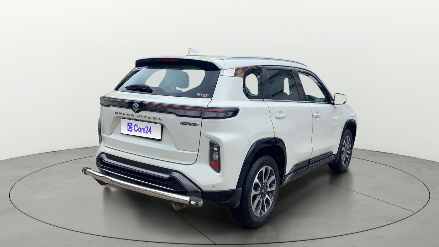 2022 Maruti Grand Vitara ALPHA PLUS HYBRID ECVT, Hybrid, Automatic, 57,172 km, Right Back Diagonal