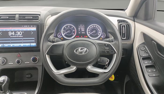 2020 Hyundai Creta E 1.5 DIESEL, Diesel, Manual, 88,160 km, Steering Wheel Close Up