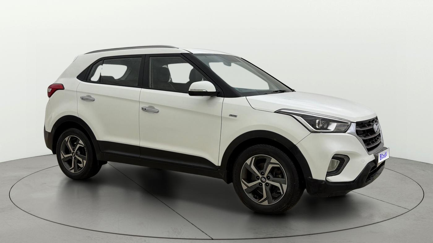 2019 Hyundai Creta SX AT 1.6 PETROL, Petrol, Automatic, 58,139 km, Right Front Diagonal