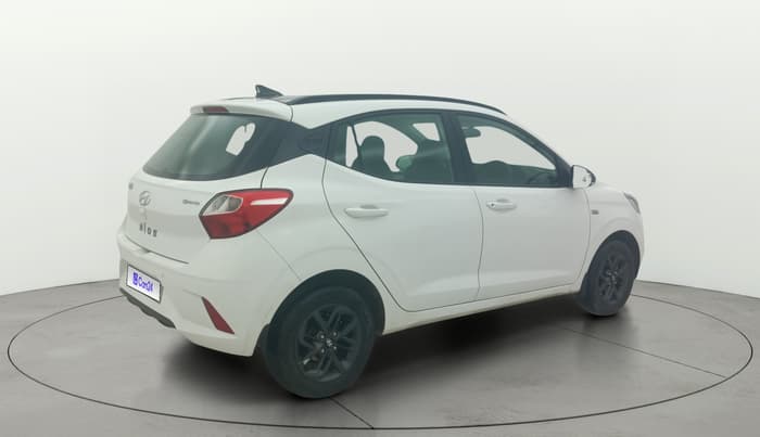 2022 Hyundai GRAND I10 NIOS SPORTZ AMT 1.2 KAPPA VTVT, Petrol, Automatic, 33,008 km, Right Back Diagonal