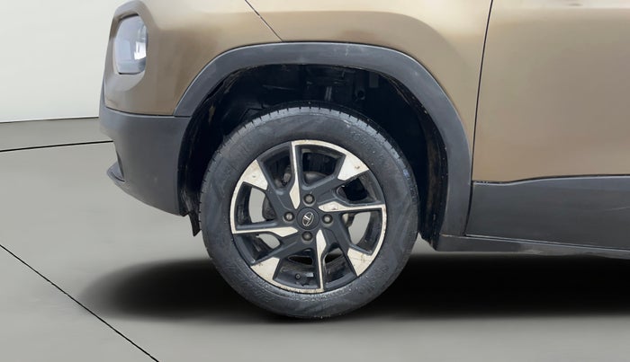 2021 Tata PUNCH CREATIVE AMT 1.2 RTN DUAL TONE, Petrol, Automatic, 29,576 km, Left Front Wheel