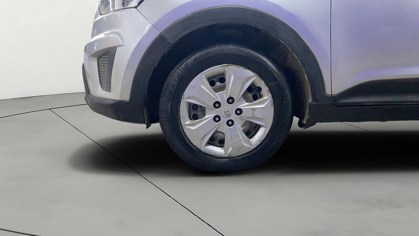 2018 Hyundai Creta E PLUS 1.4 DIESEL, Diesel, Manual, 1,09,523 km, Left Front Wheel