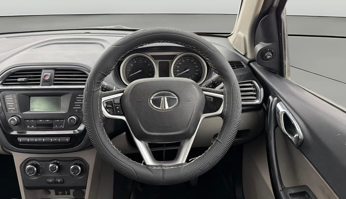2017 Tata Tiago XZ PETROL, Petrol, Manual, 50,875 km, Steering Wheel Close Up