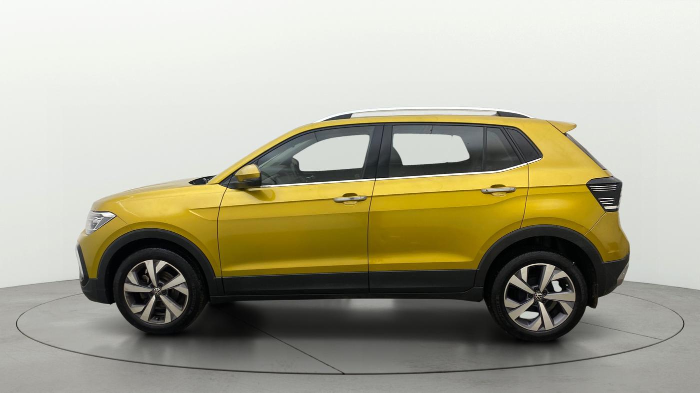 2021 Volkswagen TAIGUN TOPLINE 1.0 TSI MT, Petrol, Manual, 1,10,926 km, Left Side