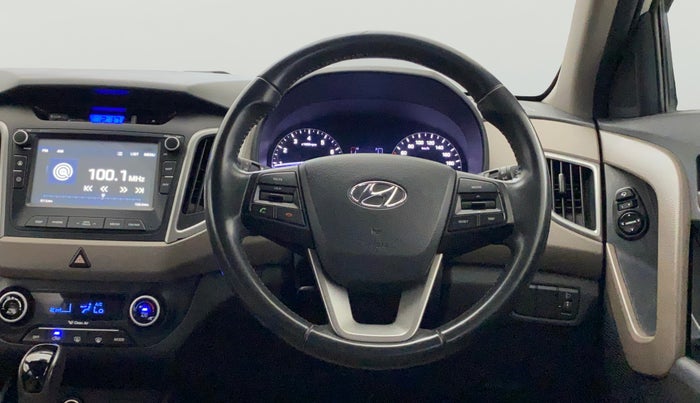 2017 Hyundai Creta SX PLUS AT 1.6 PETROL, Petrol, Automatic, 26,882 km, Steering Wheel Close Up