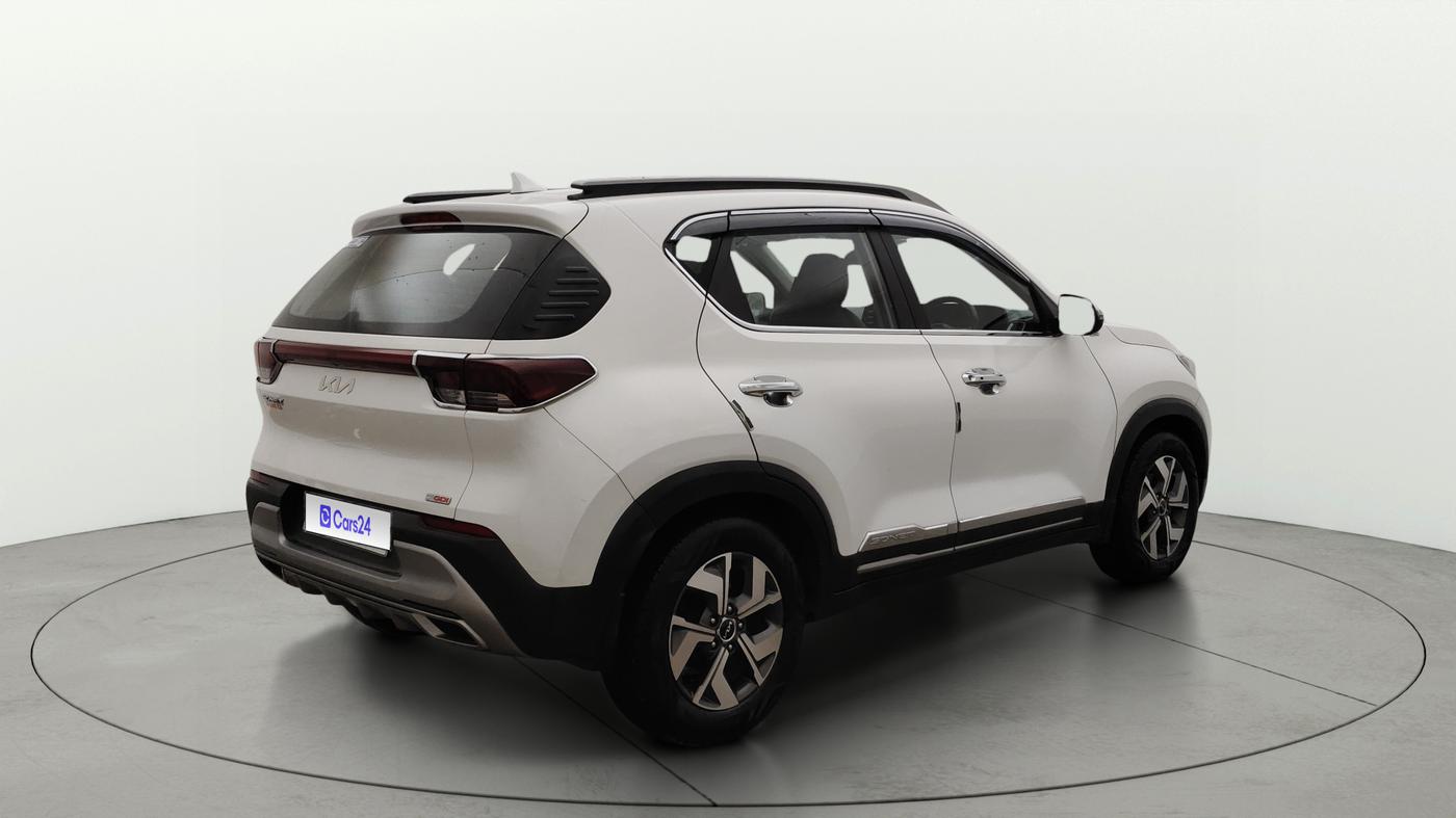 2021 KIA SONET HTX 1.0 IMT, Petrol, Manual, 61,566 km, Right Back Diagonal