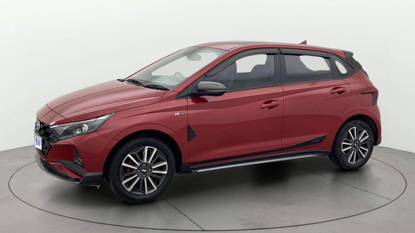2021 Hyundai NEW I20 N LINE N8 1.0 TURBO GDI IMT, Petrol, Manual, 21,555 km, Left Front Diagonal