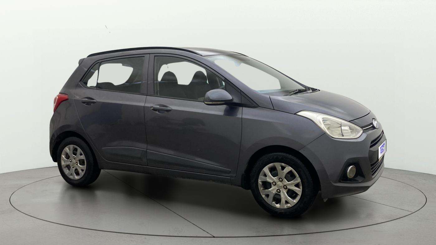 2016 Hyundai Grand i10 SPORTZ 1.2 KAPPA VTVT, Petrol, Manual, 65,236 km, Right Front Diagonal
