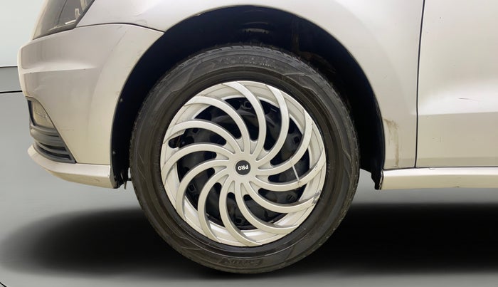 2017 Volkswagen Ameo COMFORTLINE 1.5 AT, Diesel, Automatic, 1,48,441 km, Left Front Wheel