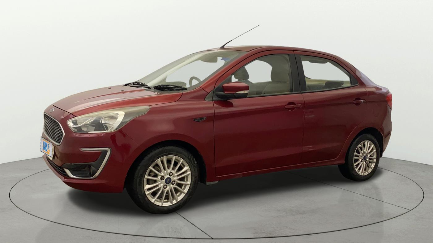 2019 Ford Figo Aspire TITANIUM 1.2 PETROL, Petrol, Manual, 65,219 km, Left Front Diagonal