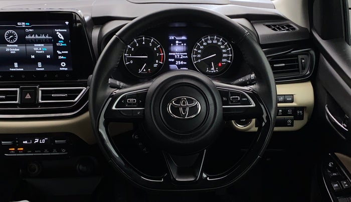 2023 Toyota Glanza V, Petrol, Manual, 32,482 km, Steering Wheel Close Up