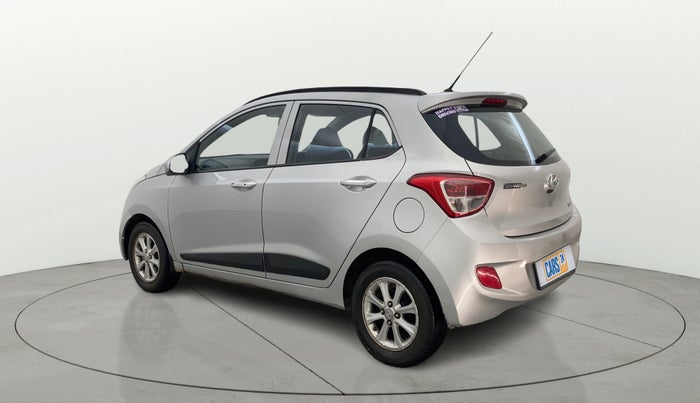 2015 Hyundai Grand i10 ASTA AT 1.2 KAPPA VTVT, Petrol, Automatic, 1,10,957 km, Left Back Diagonal