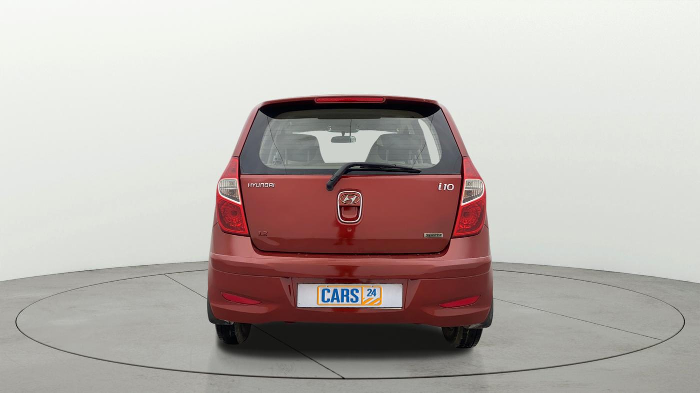 2012 Hyundai i10 SPORTZ 1.2, Petrol, Manual, 20,345 km, Back/Rear