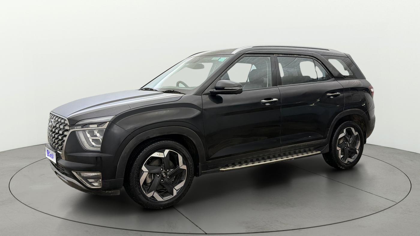 2022 Hyundai ALCAZAR PLATINUM(O) 6STR 1.5 AT, Diesel, Automatic, 1,15,752 km, Left Front Diagonal