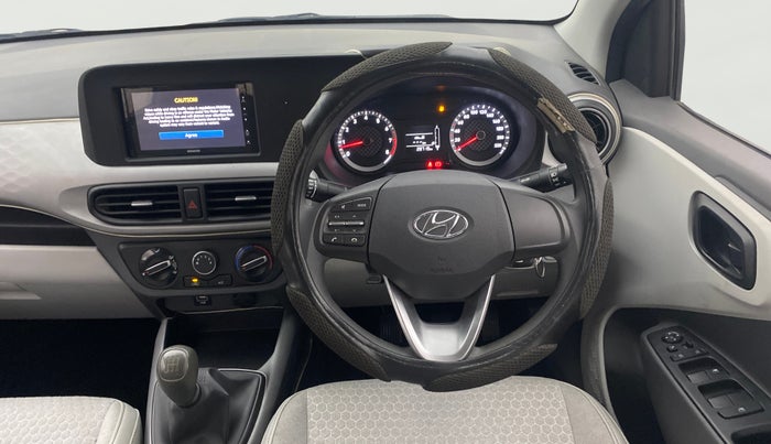 2021 Hyundai GRAND I10 NIOS MAGNA CORPORATE EDITION 1.2 KAPPA VTVT, Petrol, Manual, 28,672 km, Steering Wheel Close Up