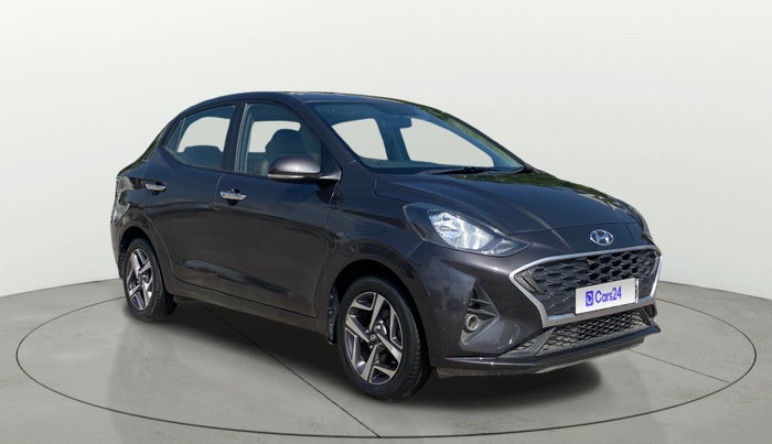 2022 Hyundai AURA SX 1.2 CNG, CNG, Manual, 49,591 km, Right Front Diagonal
