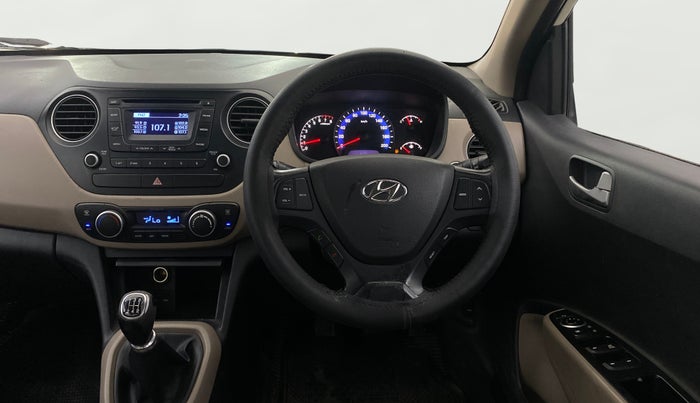2014 Hyundai Xcent SX 1.2 (O), Petrol, Manual, 17,280 km, Steering Wheel Close Up