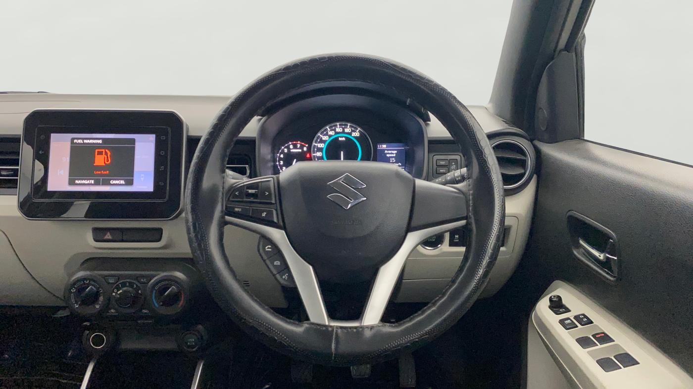 2023 Maruti IGNIS ZETA 1.2, Petrol, Manual, 10,586 km, Steering Wheel Close Up