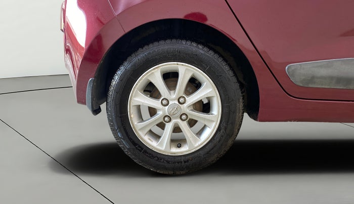 2015 Hyundai Grand i10 ASTA AT 1.2 KAPPA VTVT, Petrol, Automatic, 21,058 km, Right Rear Wheel