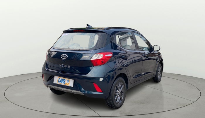 2022 Hyundai GRAND I10 NIOS SPORTZ AMT 1.2 KAPPA VTVT, Petrol, Automatic, 32,948 km, Right Back Diagonal