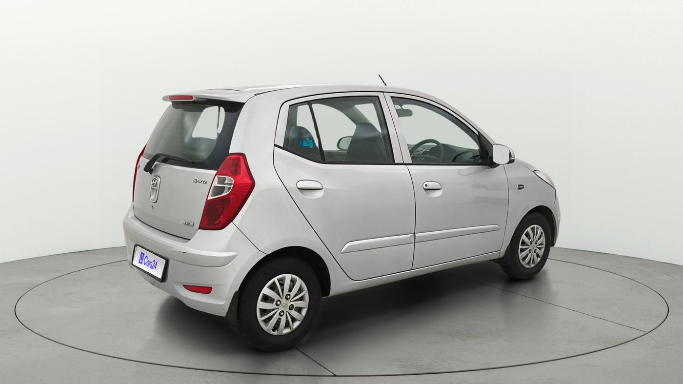 2013 Hyundai i10 SPORTZ 1.2, Petrol, Manual, 42,103 km, Right Back Diagonal