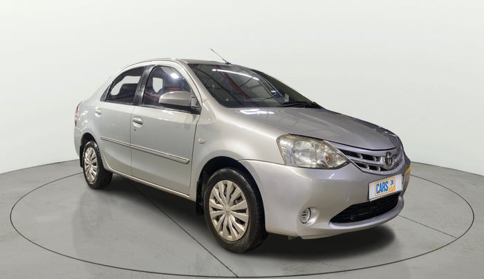 2014 Toyota Etios G, Petrol, Manual, 58,800 km, Right Front Diagonal