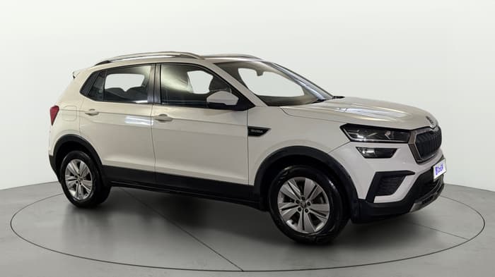 2021 Skoda KUSHAQ AMBITION 1.0L TSI AT, Petrol, Automatic, 22,920 km, Right Front Diagonal