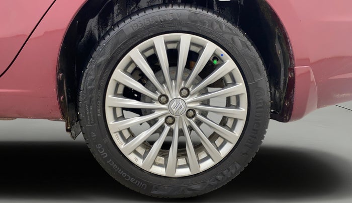 2016 Maruti Ciaz ZXI+ AT, Petrol, Automatic, 81,133 km, Left Rear Wheel